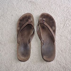 Brown Rainbow Sandals